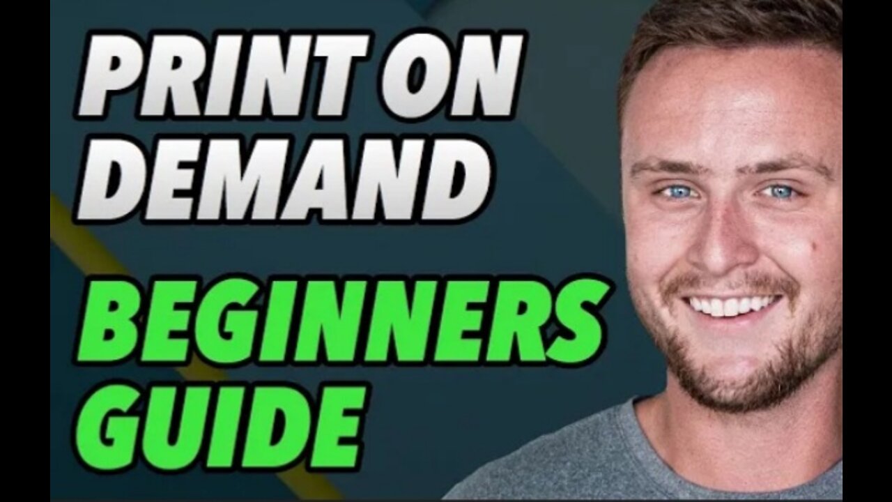 The complete beginners guide on print on demand