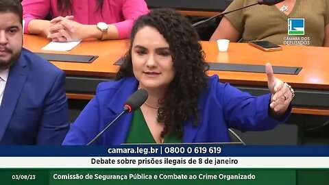 DEPOIMENTO DA DRA. CAROLINA SIEBRA SOBRE OS PRESOS POLÍTICOS DE 8 DE JANEIRO