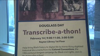 Marquette students honor Frederick Douglass with historical text Transcribe-A-Thon