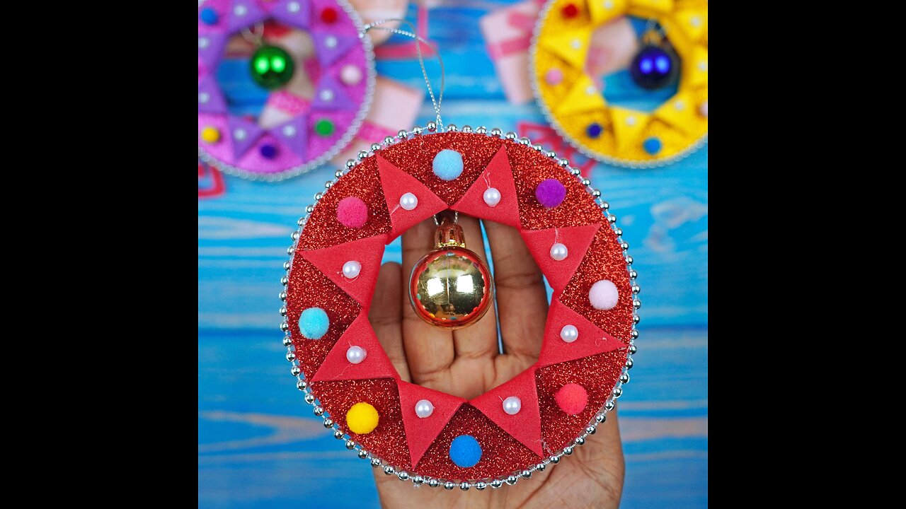 Very Unique Christmas Ornaments Making At Home🎄DIY Homemade Christmas Tree Ornaments