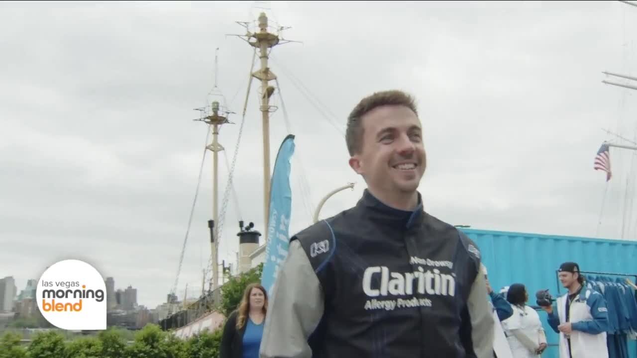 Actor, Racecar Driver Frank Muniz Beats Spring Allergy Fog With Claritin®