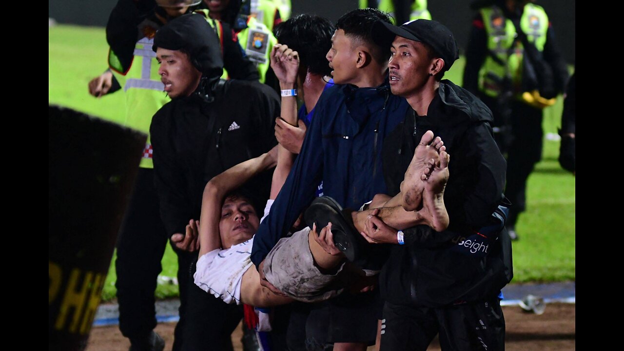 At least 125 killed in Indonesia football stadium stampede!!!