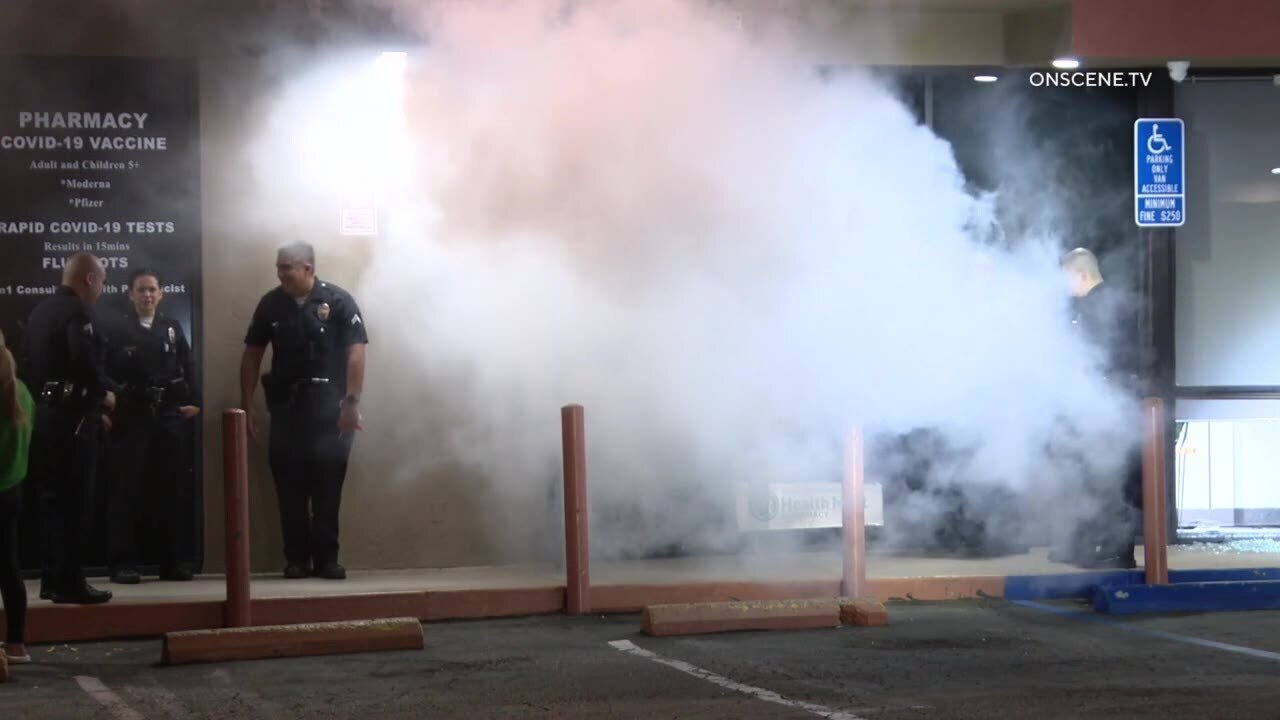 Security fog system deters burglars