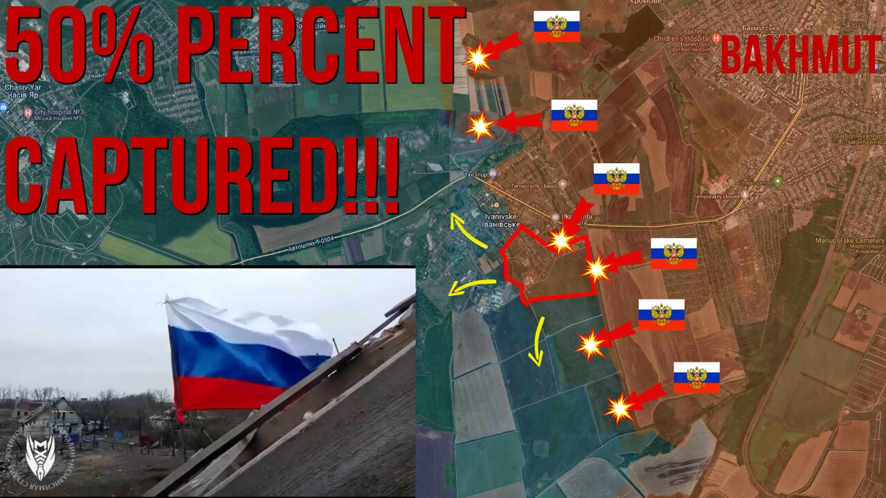 The Fall | Russians Successfully Advanced In Ivanivske Capturing Half Of The Town!