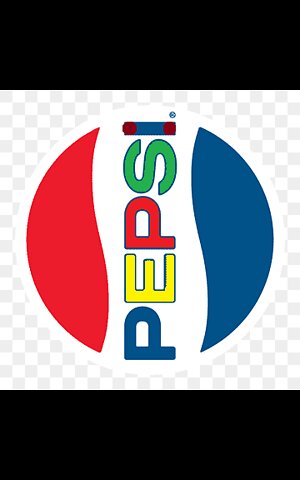 Up Jesus's Nose in PEPSI Logo