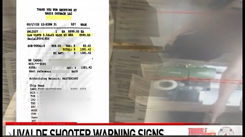 Uvalde Smoking Gun: The Purchases by Ramos Were Impossible and Not Just Improbable