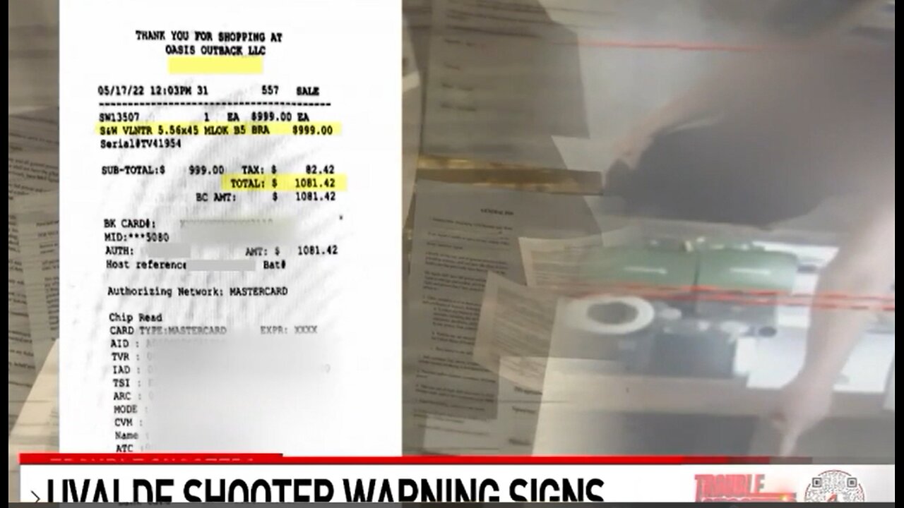 Uvalde Smoking Gun: The Purchases by Ramos Were Impossible and Not Just Improbable