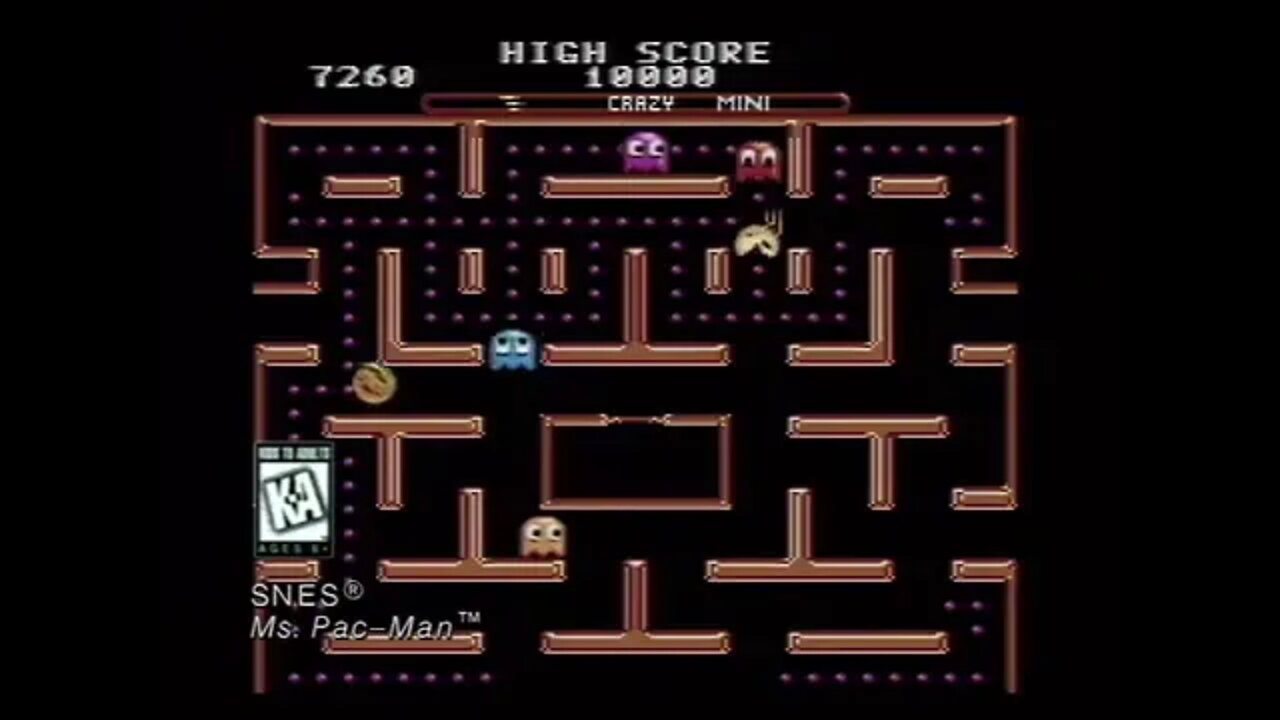 Ms. Pac-man - Nintendo Power Previews 16 segment