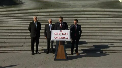 Speaker Johnson, House GOP Leaders Speak To Reporters After Conference Elections