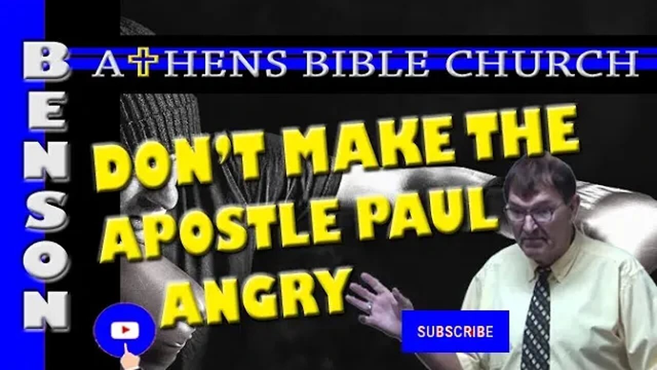 The Apostle Paul Deals with Trouble in Corinth | 2 Corinthians 12:19-21 | Athens Bible Church