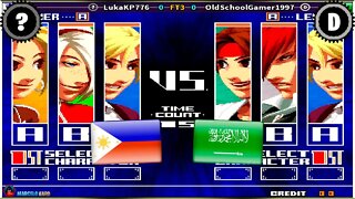 The King of Fighters 2003 (LukaKP776 Vs. OldSchoolGamer1997) [Philippines Vs. Saudi Arabia]