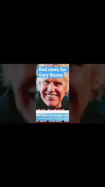 Actor Gary Busey Charged with Sex Crimes #shorts #garybusey