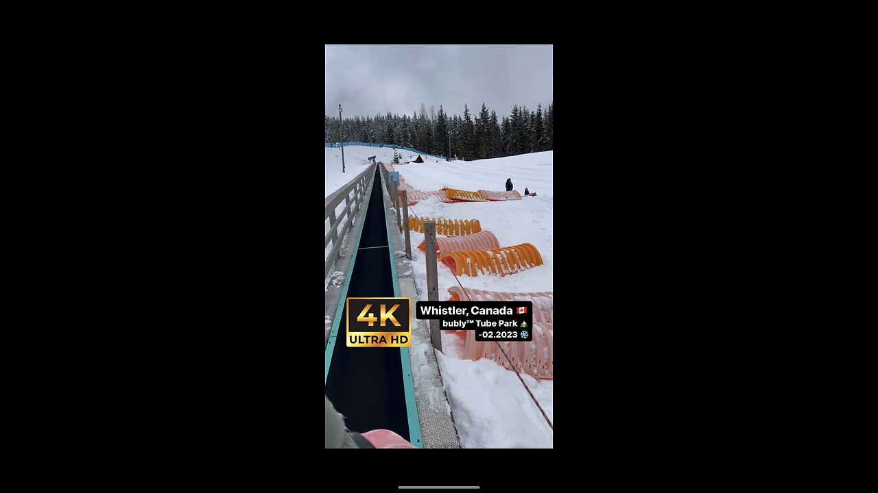 bubly™ Tube Park 🏔️ Whistler 🇨🇦 -02.2023 | ❄️✨🍁🥃☃️ #whistler #tubing