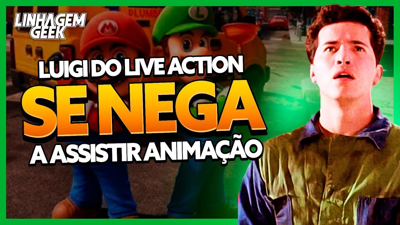 FALTOU DIVERSIDADE? LUIGI FALA MAL DO NOVO FILME DO MARIO