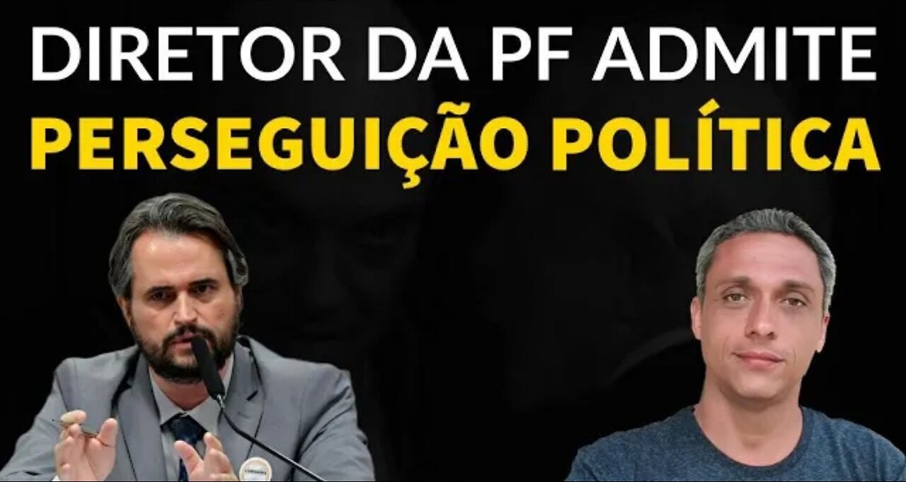 In Dictatorship Brazil!! Federal police director admits that Brazil has become Venezuela