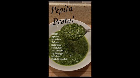 PESTO RECIPE!!! 🌿