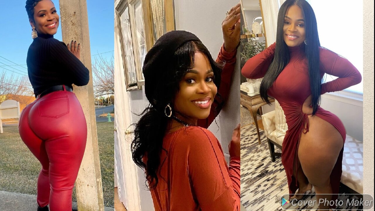 Curvy plus model dancing Gigi empress