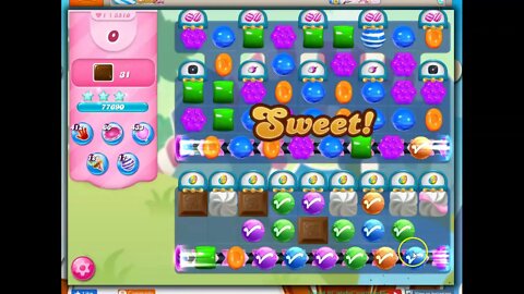 Candy Crush Level 3510 Talkthrough, 19 Moves 0 Boosters