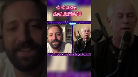 Ciro manda pescotapa em Gregório Duvivier