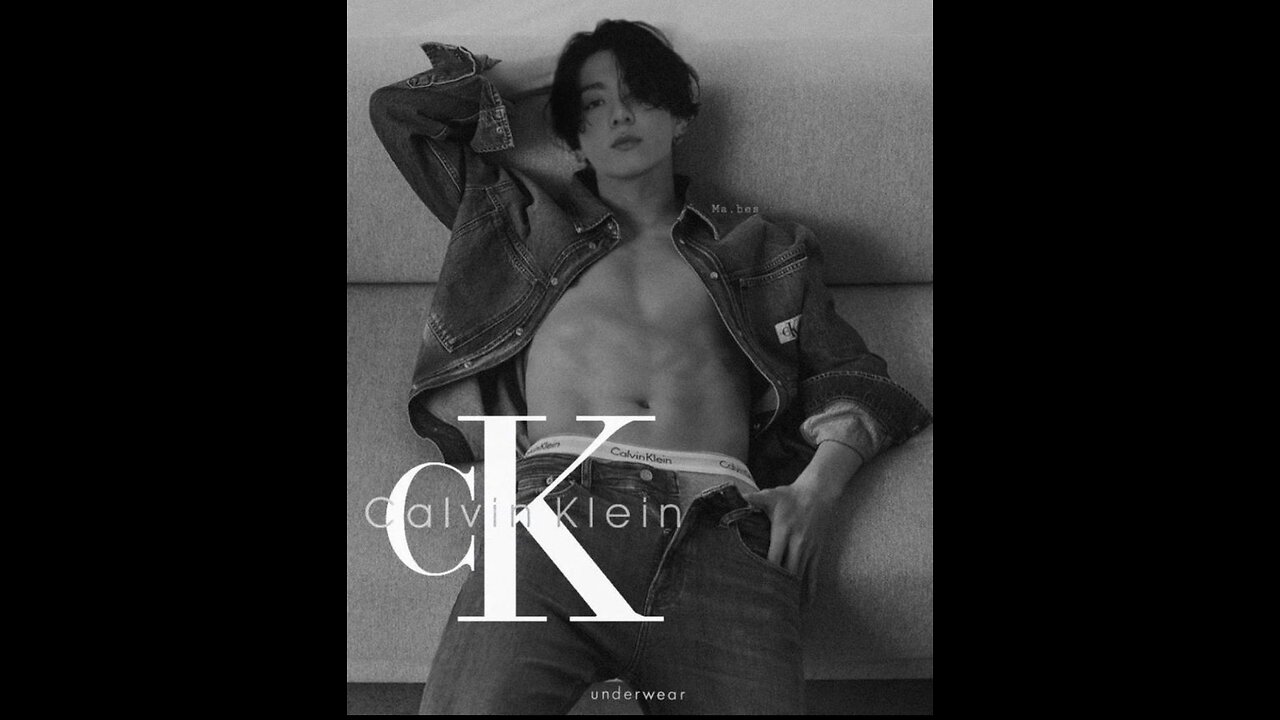 Jungkook collaboration with Calvin Klein