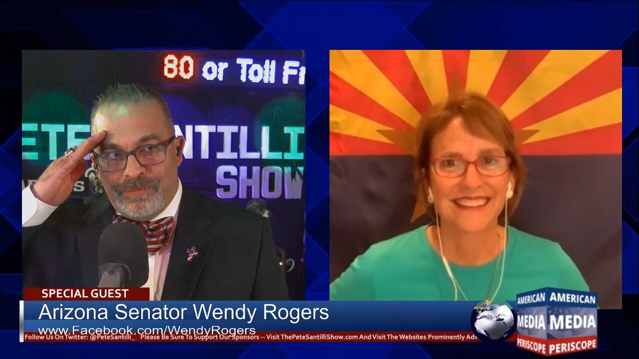 AZ Senator Wendy Rogers: "We The People Are More Important Than The Election Managers".