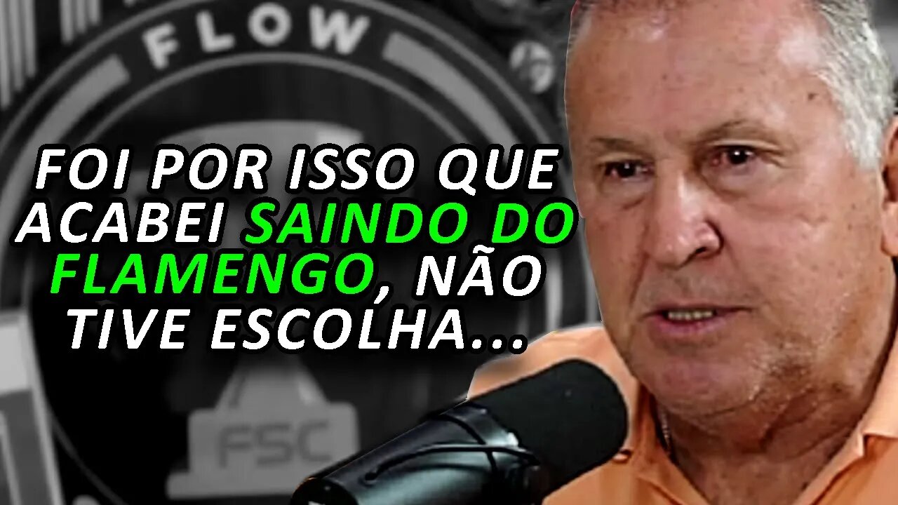 ZICO SOBRE SAIDA DO FLAMENGO (ZICO - Flow Sport Club #100) FlowPah Cortes