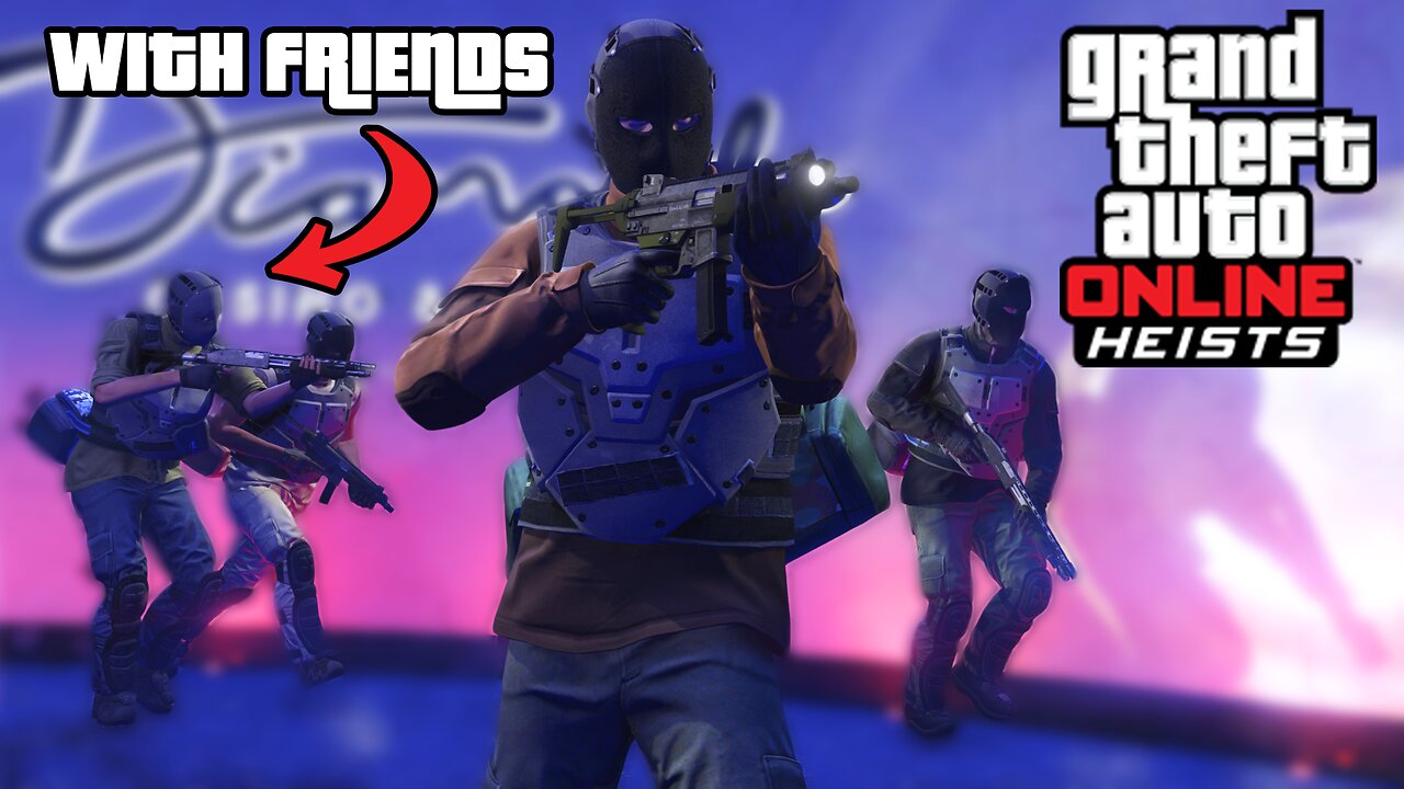 **GTA 5 ONLINE W/ FRIENDS** / **CASINO & DOOMSDAY HEIST + BUSINESS RUNS** / {18+}