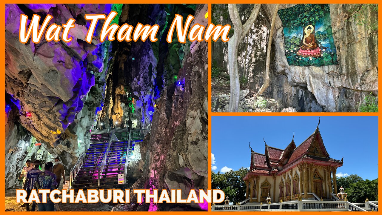 Wat Tham Nam - The Water Cave Temple - Ratchaburi Thailand 2024