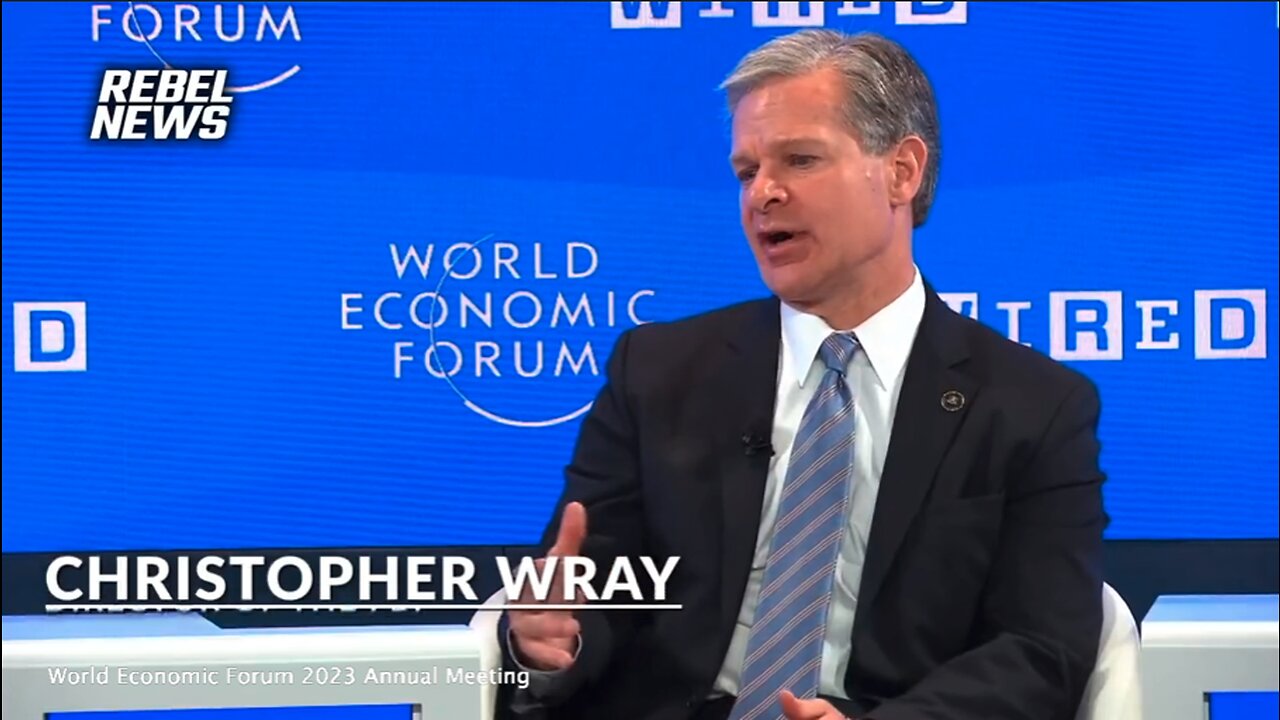 World Economic Forum 2023 Annual Meeting | "Autonomous Vehicles, It's Obviously Something That We Are Excited Just Like Everybody. There Could Be Ways to Confuse or Distort the Algorithms to Cause Physical Harm." - Christopher Wray (FBI Dir