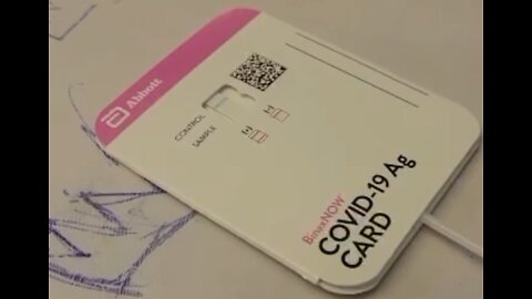 At Home Test Faulty - Says Water has COVID