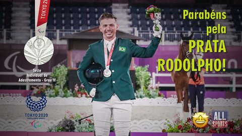 🥈Parabéns pela medalha de prata Rodolpho.