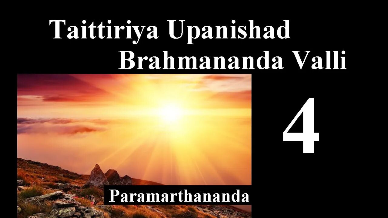 Taittiriya Upanishad 26 CHAPTER 2 SECTION 1