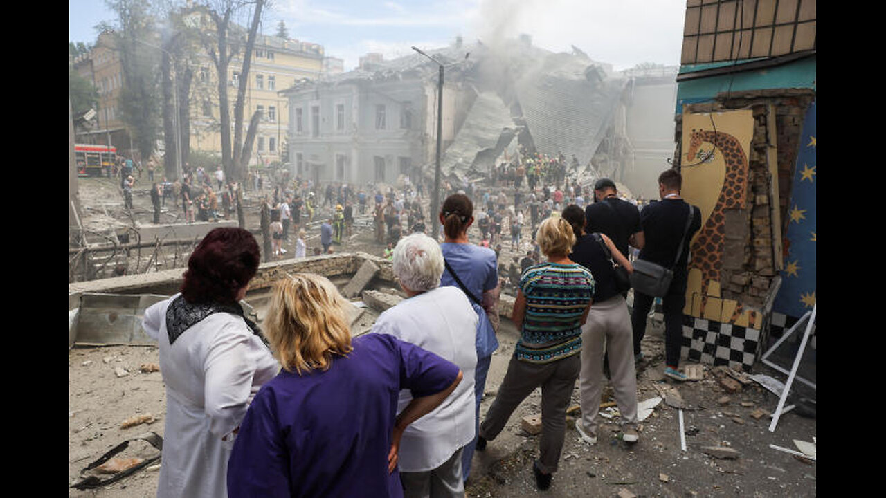 Russian Attack on Ukraine Kills Over 20, Strikes Children's Hospital in Kyiv |