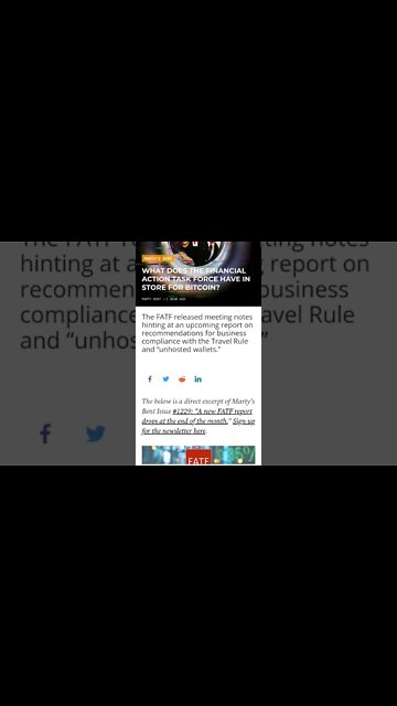 WHAT DOES THE FINANCIAL ACTION TASK FORCE HAVE IN STORE FOR BITCOIN? #cryptomash #ytshorts