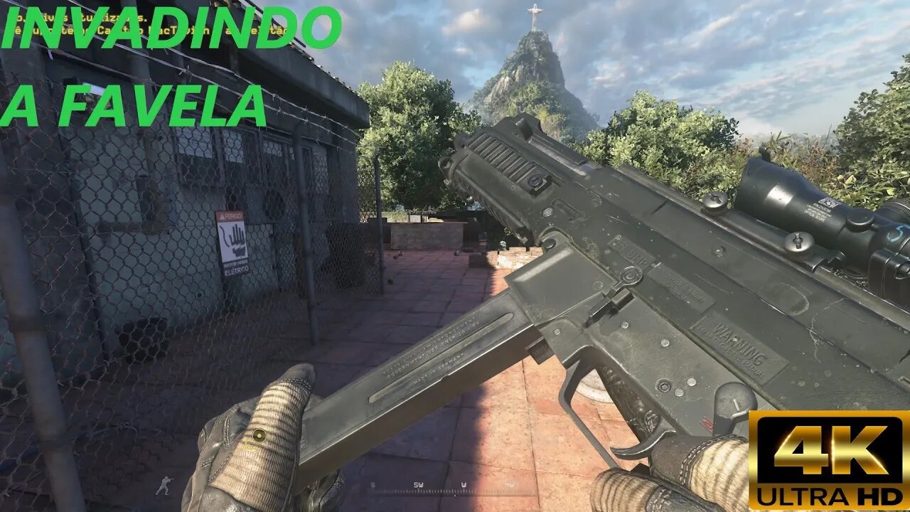 "O Vespeiro" DIA 4 / Subindo o morro no Rio de janeiro Call of Duty Modern Warfare 2 Remastered/ 4K