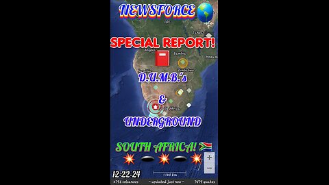 NEWSFORCE 🌎 SPECIAL REPORT! D.U.M.B'S in Africa 🇿🇦 12-‐22-24