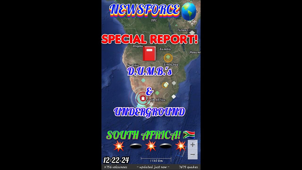 NEWSFORCE 🌎 SPECIAL REPORT! D.U.M.B'S in Africa 🇿🇦 12-‐22-24