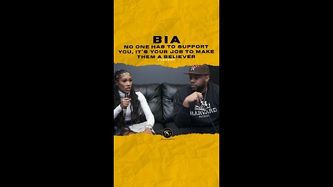 @bia No one has to support you, it’s your job to make them a believer. L 🎥 @djedubble