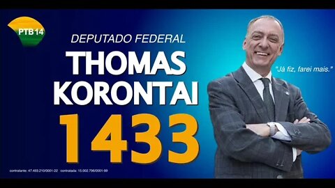 Um jingle divertido da campanha Thomas Korontai