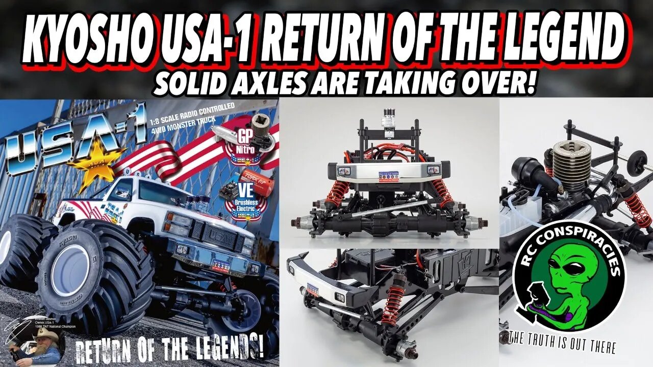 Kyosho Had A Monster In The Closet. The Return of the USA-1