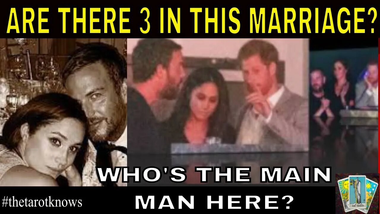 🔴 ARE THERE 3 IN HARRY AND MEGHAN'S MARRIAGE? IS MARKUS HER MAIN MAN? #thetarotknows #tarotbylily