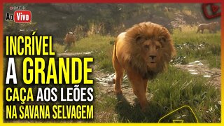 🔴 CAÇADA AO LEÃO LENDÁRIO THE HUNTER CALL OF THE WILD MULTPLAYER COM AMIGOS