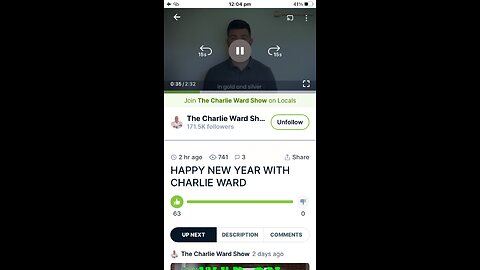 Charlie Ward : Happy New Year 2023