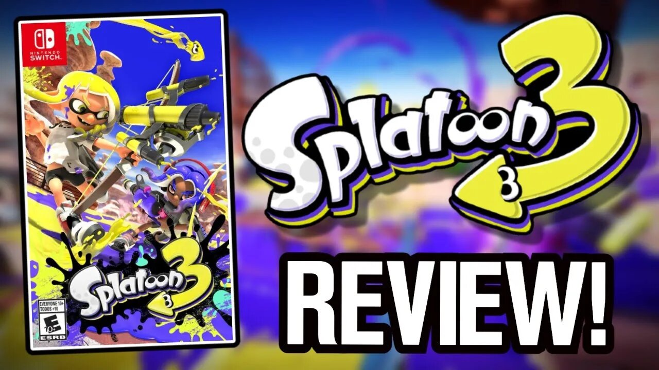 40 Year Old Man-Child Reviews Splatoon 3 on Nintendo Switch