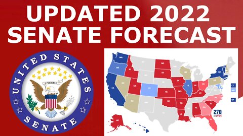 Updated 2022 Senate Map Prediction (Feb. 2022)