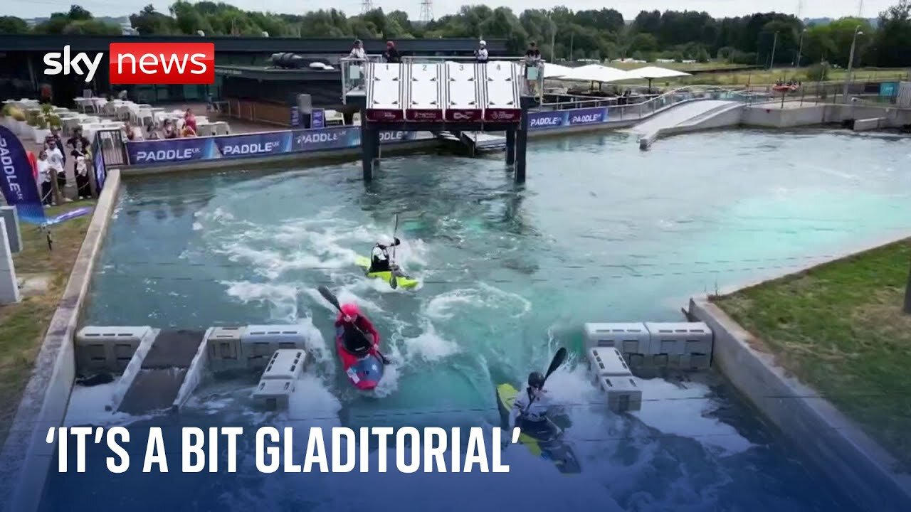 What does it take to compete in kayak cross? | NE