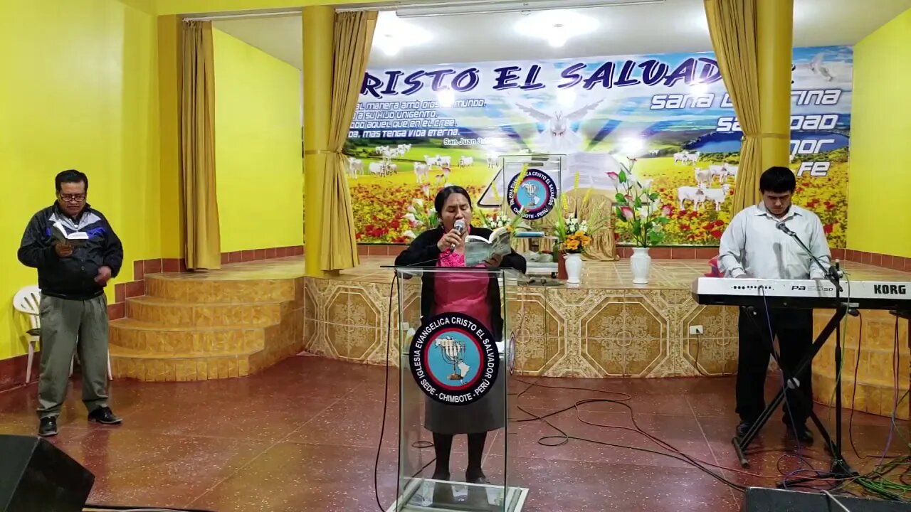 Hna Tereza Juarez Alabando al Señor 15 10 2018