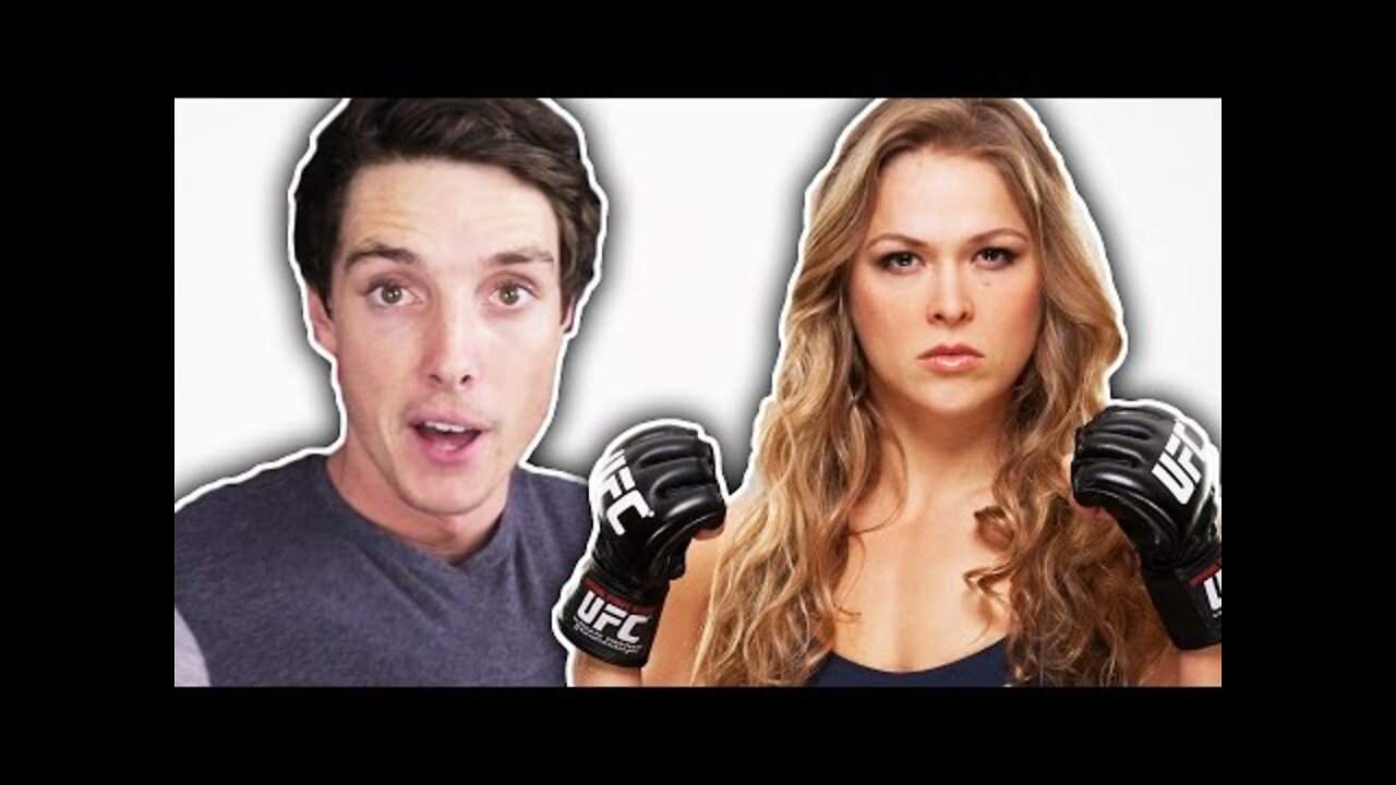 LAZARBEAM_MAN FIGHTS WOMAN! (UFC 2 Fights)