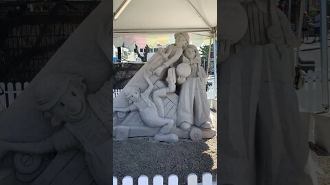 Sand Arts Sculpture in Australia