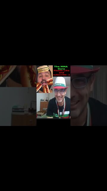 Bulgarian Cowboy reacts to MMA Joey weighing 1000 pounds! Joey is the Nathan's hot dog eating champ!